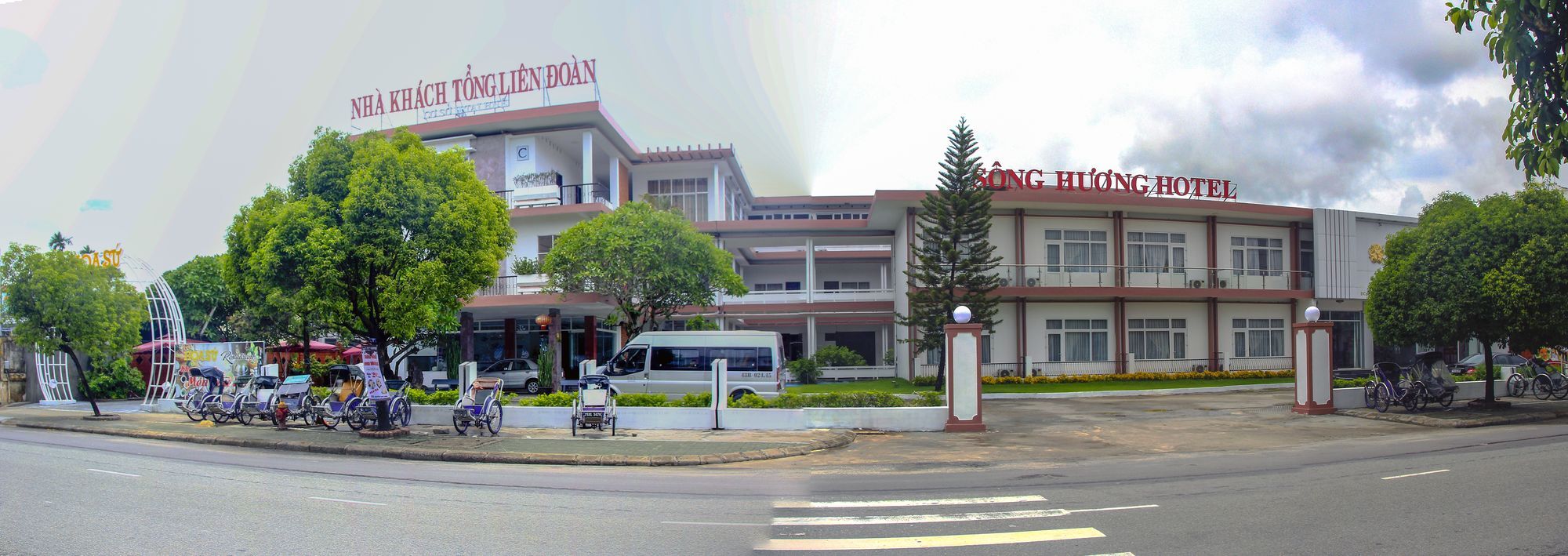 Song Huong Hue Hotel エクステリア 写真